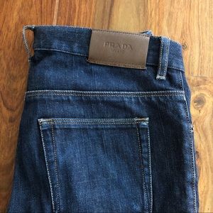 Dark wash, Prada jeans